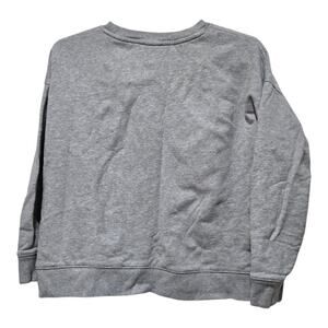 J Crew Heritage Fleece Sweatshirt XS Gray Crewneck Logo